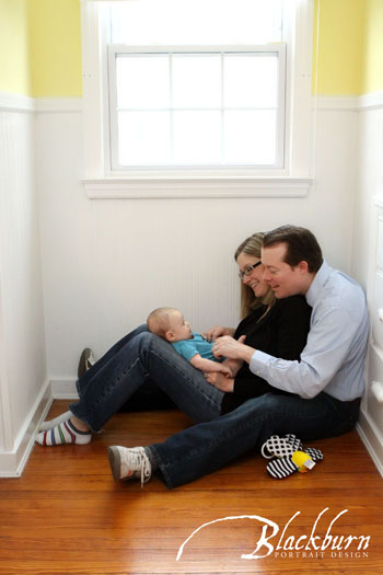 Owen with Mommy and Daddy