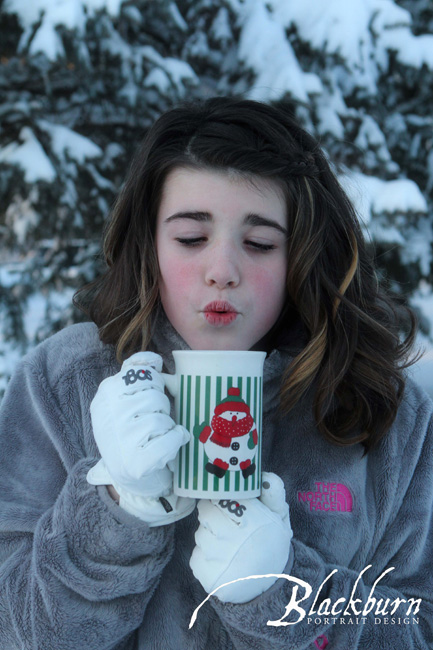 Family Winter Photos Saratoga
