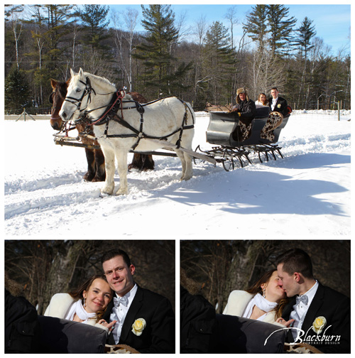 Adirondack Winter Wedding Photos