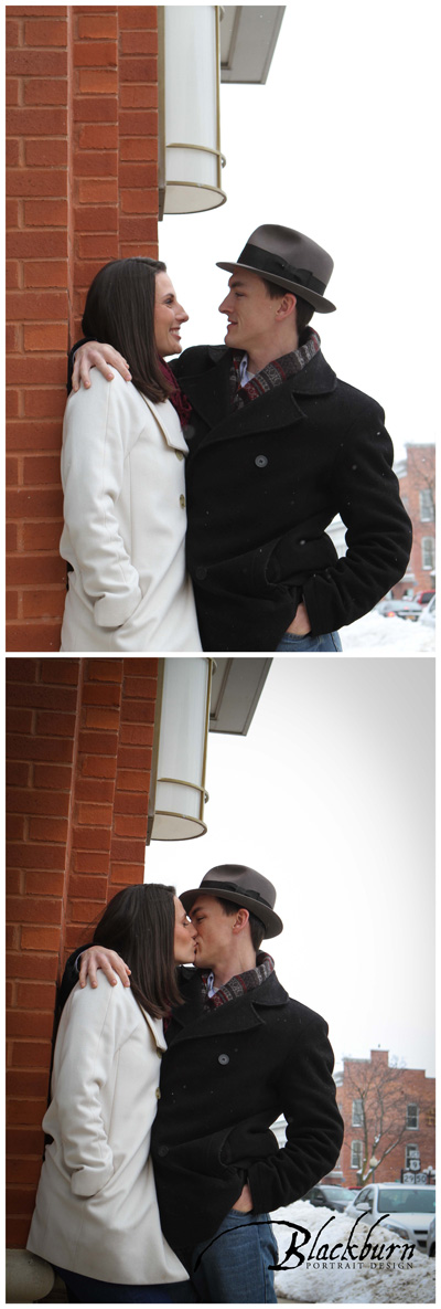 Downtown Saratoga Springs Engagement Photos