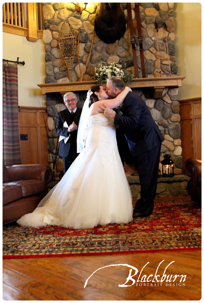 Fern Lodge Elopement Cermony Photo