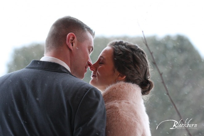 Lake Placid Club Winter Wedding Photo