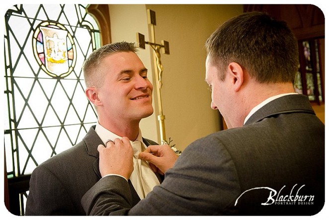 St Agnes Lake Placid Wedding Photo