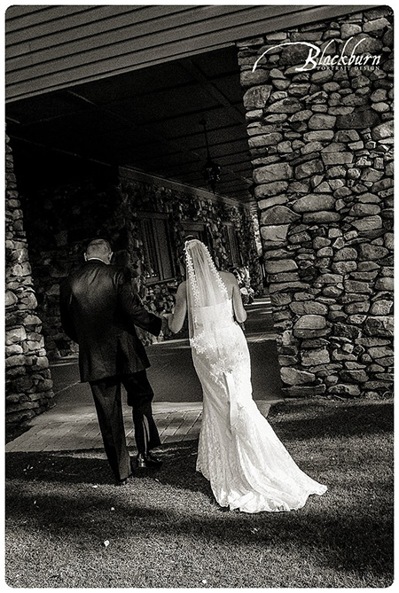 Black and White wedding photos