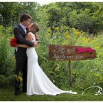 Bride and Groom Wedding Photo