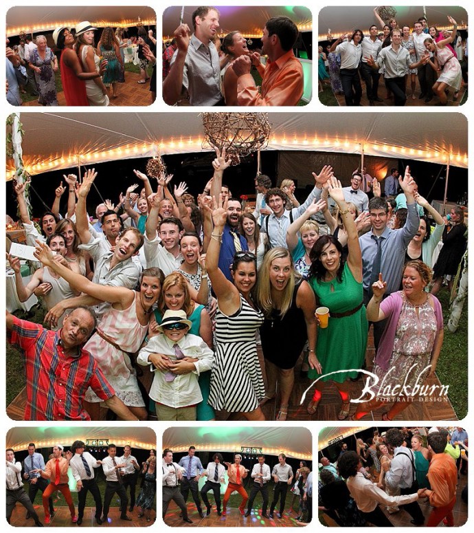 Tent Wedding Reception Photos