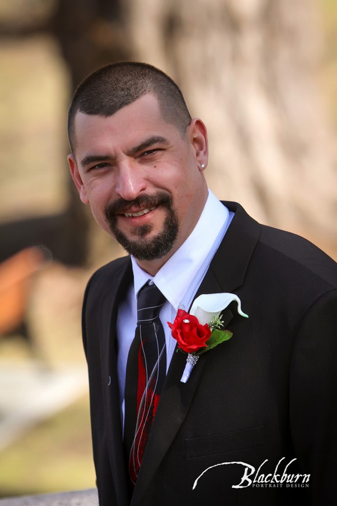 Groom in Congress Park Photo