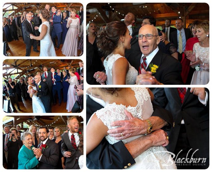 wedding reception photos adirondack mountains