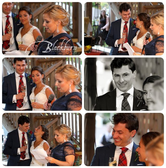 Wedding reception toast photos lake george ny