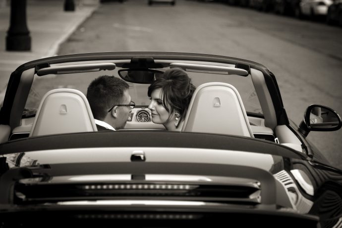 Black and White Anniversary Photos