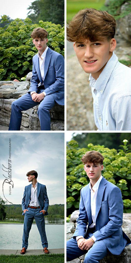 Boys Senior Yearbook Photos at Saratoga National