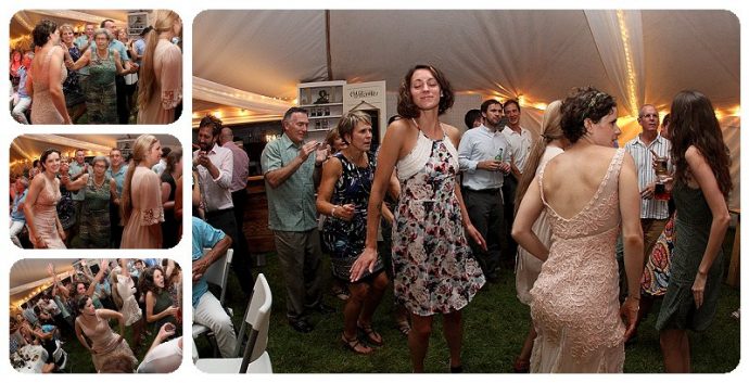tent wedding reception photos
