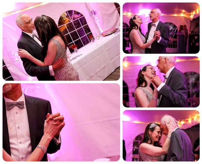 Mansion Inn vintage wedding reception photos