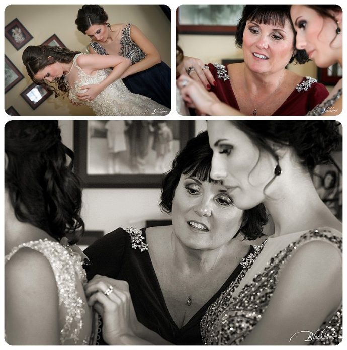 Wedding preparation photos