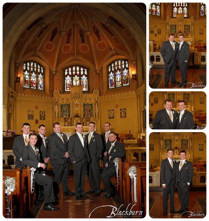 Groomsmen wedding photo