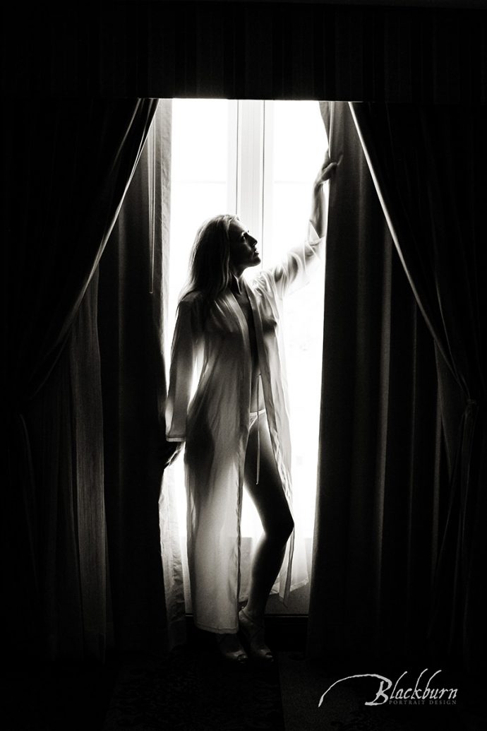 Sexy Bridal Boudoir Photo