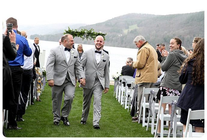 Otesaga Outdoor Wedding Ceremony Photo