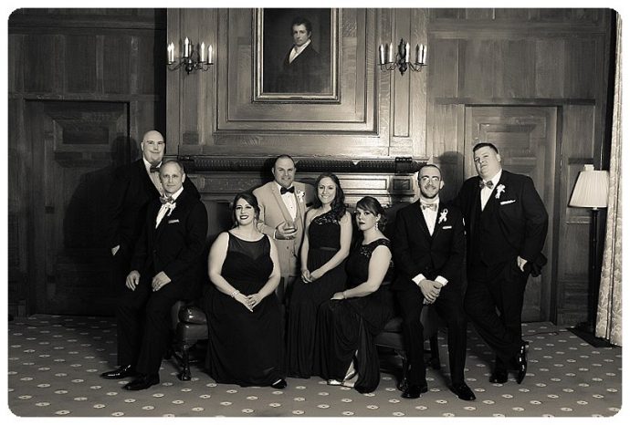 Wedding Party Photo Otesaga