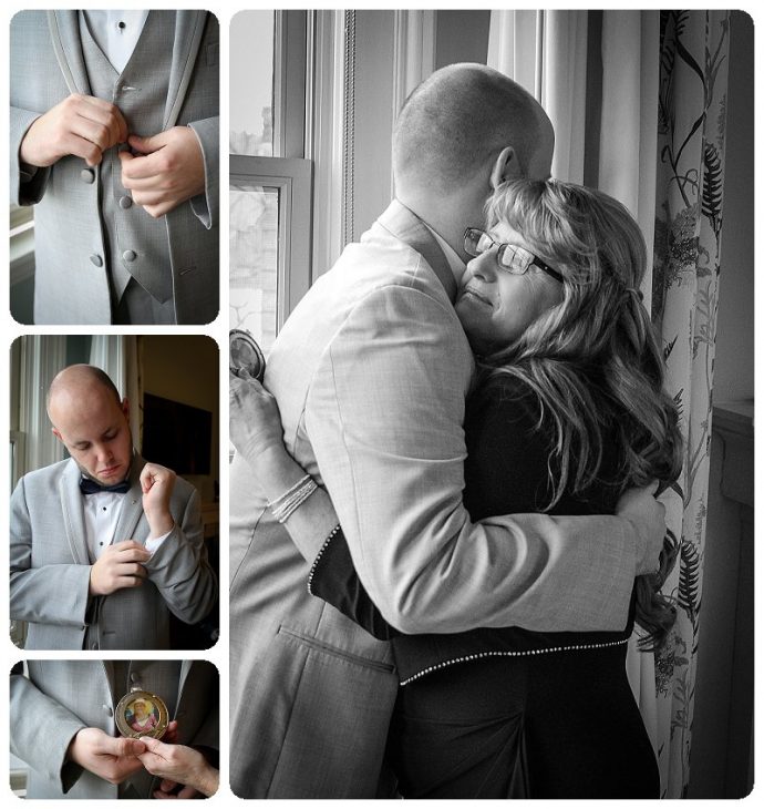 Groom Prep Otesaga Wedding Photo