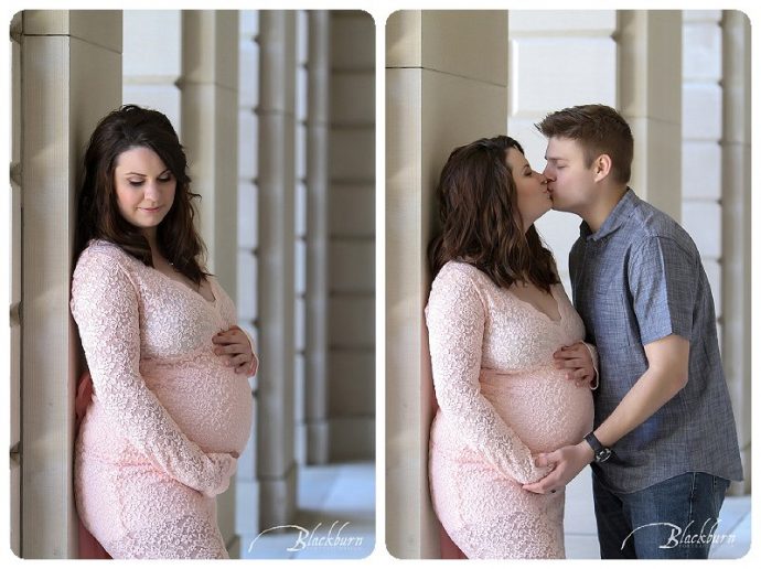 Hall of Springs Saratoga Maternity Photos