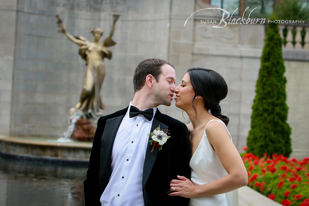 Saratoga NY Destination Wedding Congress Park