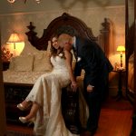 Winter Wedding Photos Mansion Saratoga NY
