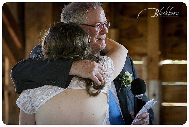 Barn Wedding Reception Photo NY