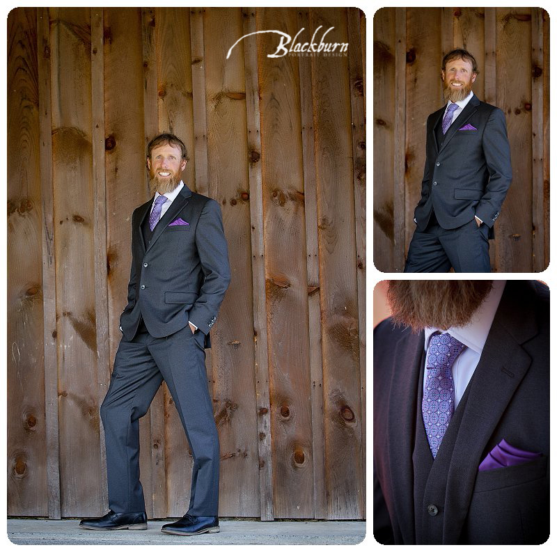 Rustic Wedding Groom Photos