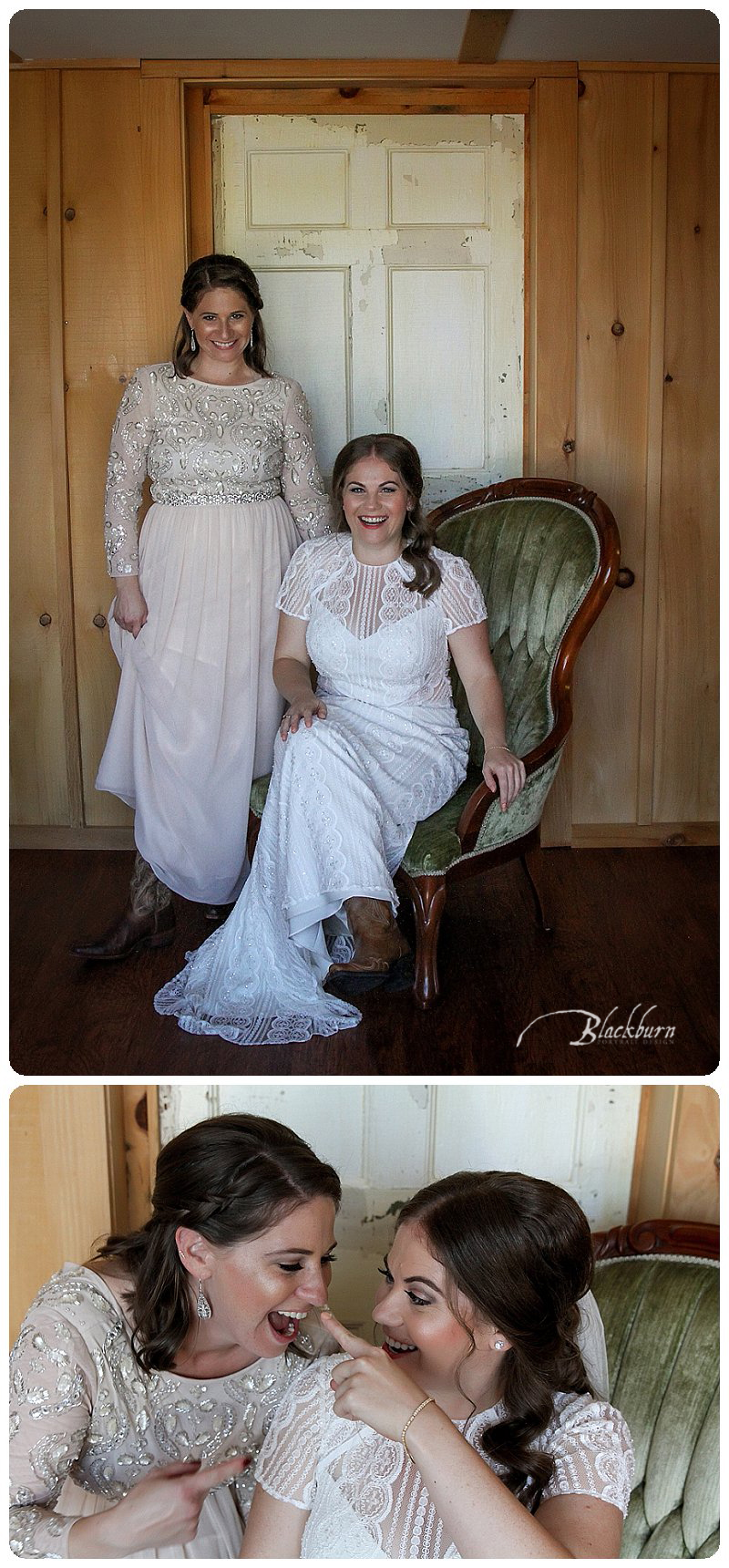 Vintage Chic Farm Wedding Photos
