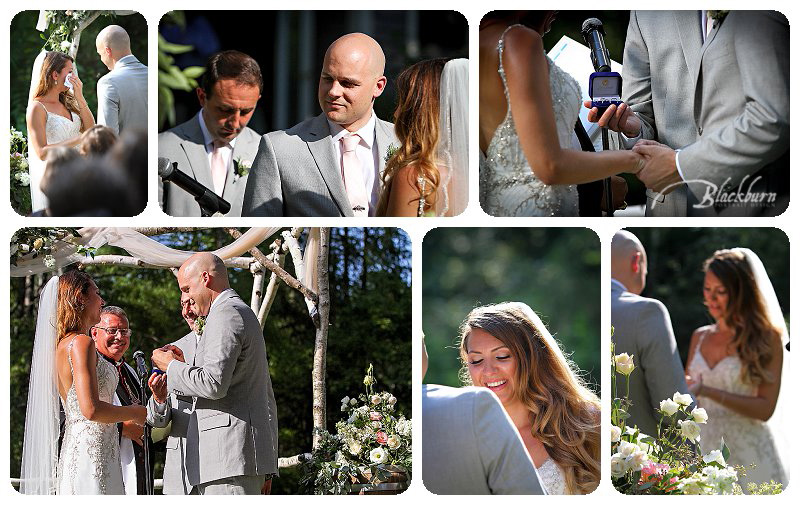 Outdoor Summer Wedding Ceremony Photos NY