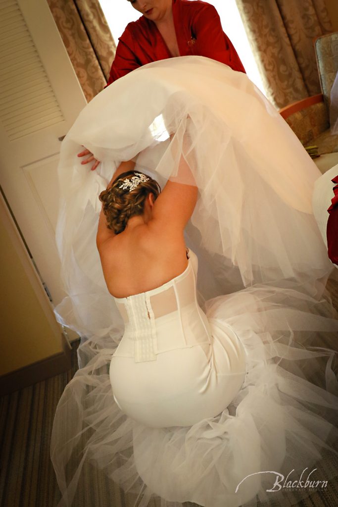 Saratoga Springs Hilton Wedding Photo