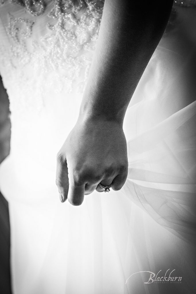 Black and White wedding photo saratoga