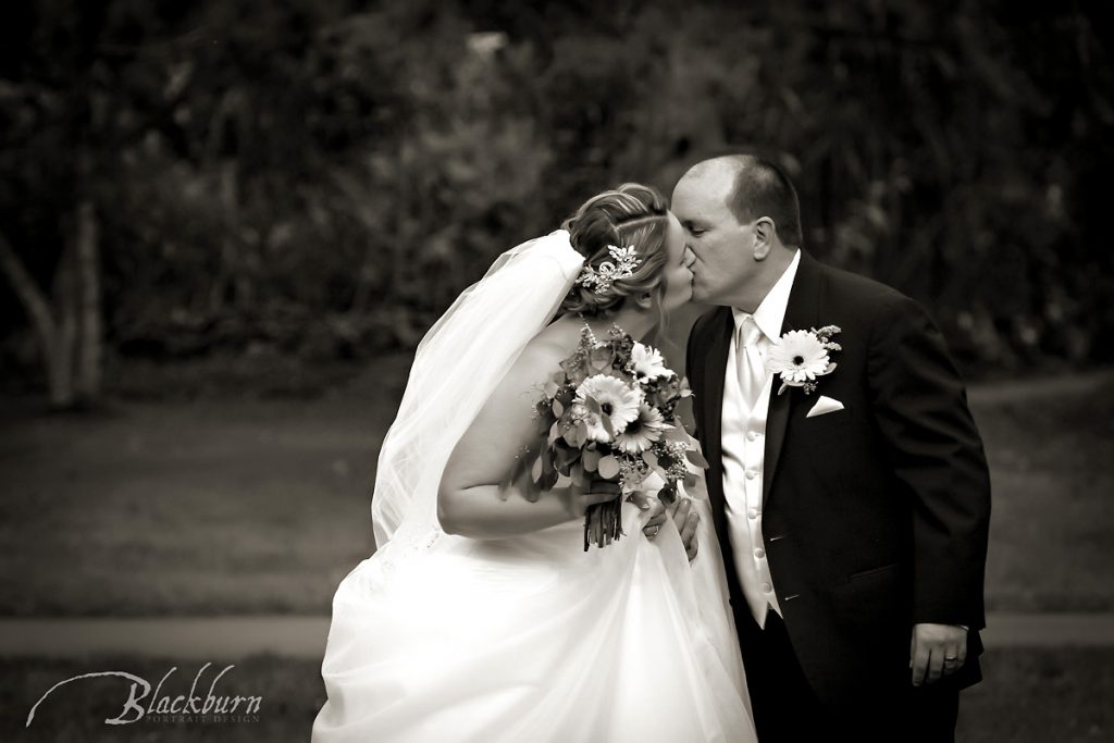 Black and White Wedding Photo Saratoga Springs NY