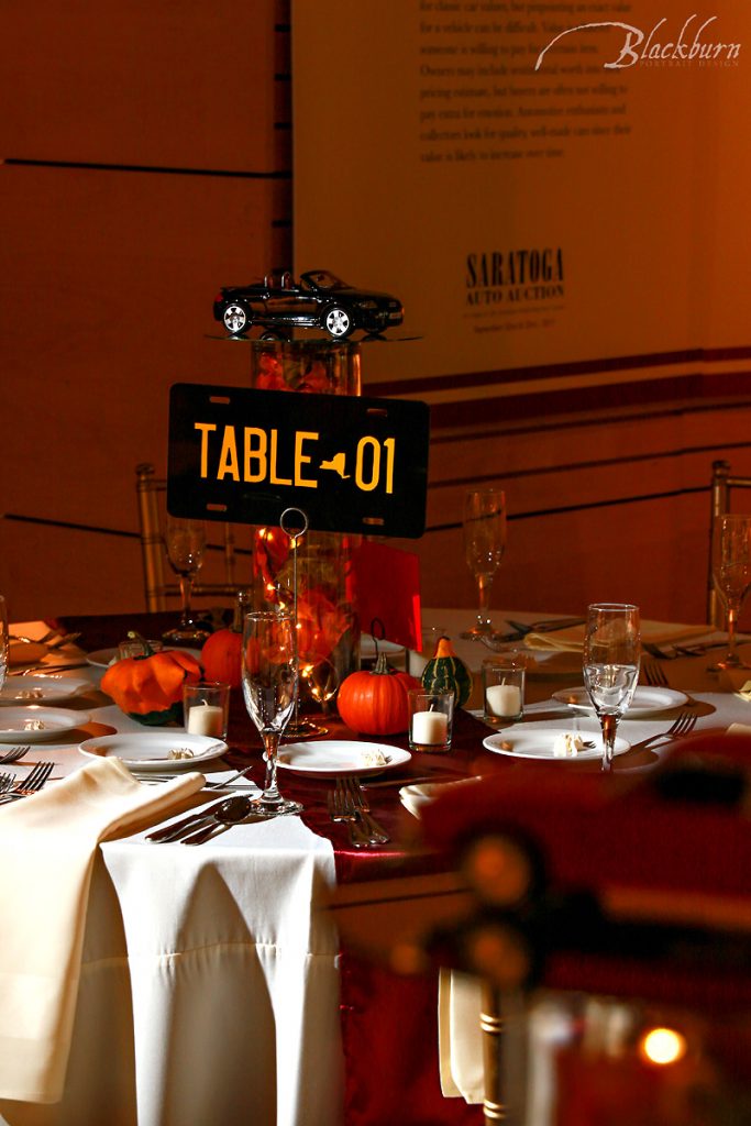 Classic Car Reception Detail Photo