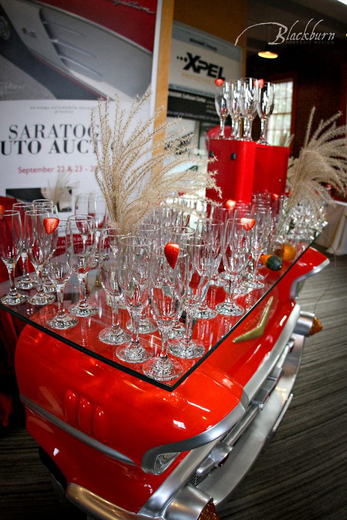 Auto Museum Car themed reception photo