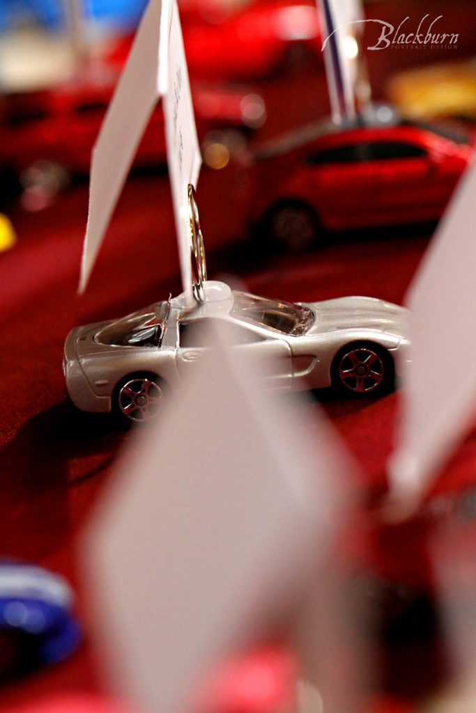 Classic Car Wedding reception Photo