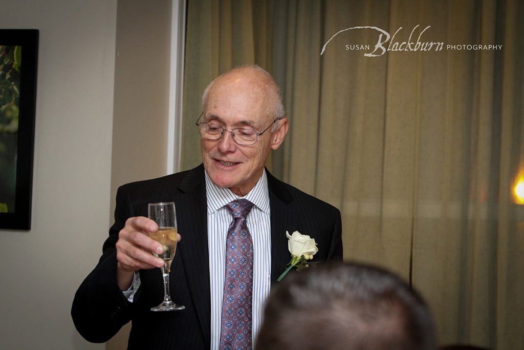 Wedding Toast Photo Saratoga