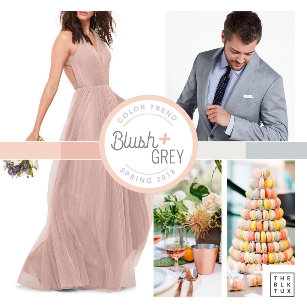 Wedding Color Trend Infographic