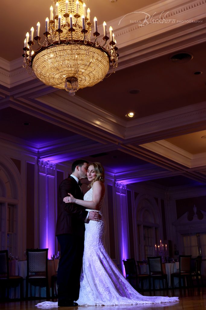 Queensbury Hotel Ballroom Wedding Photo