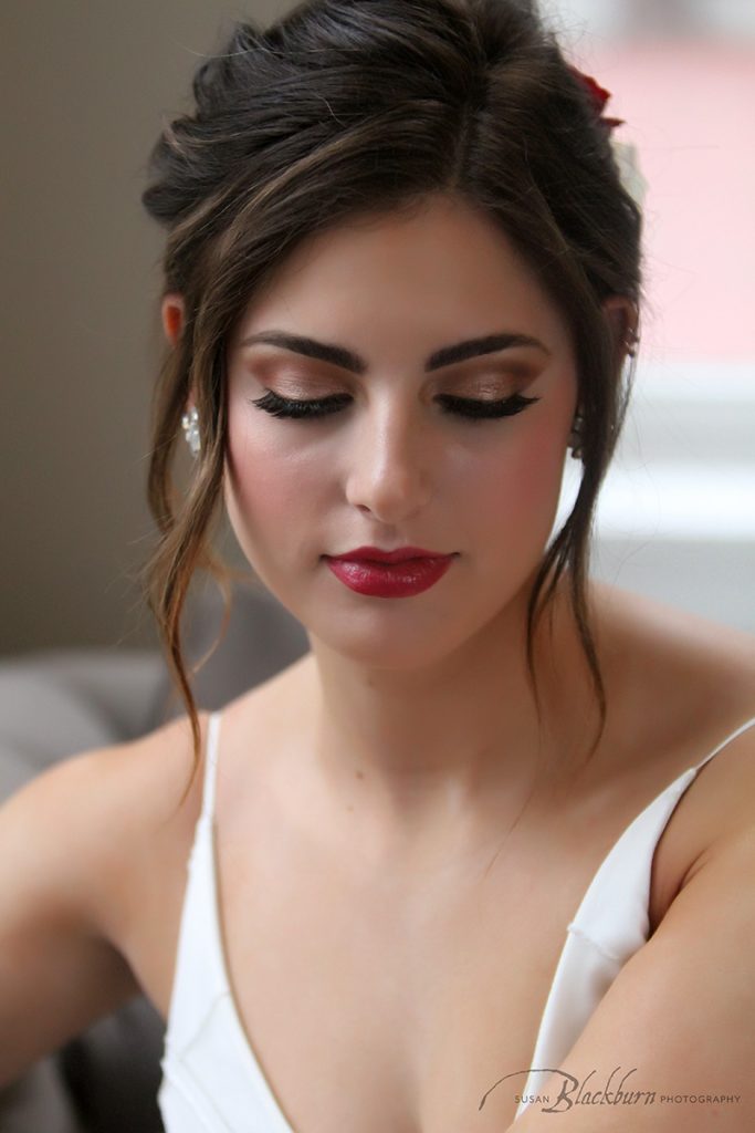 Bridal Hair Makeup Photo Queensbury Hotel