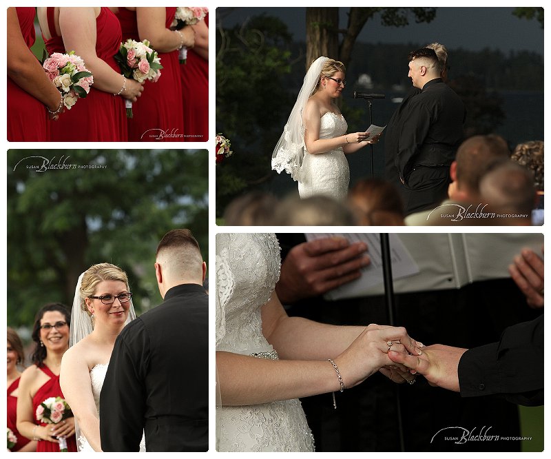 Lake George Wedding Ceremony Photos
