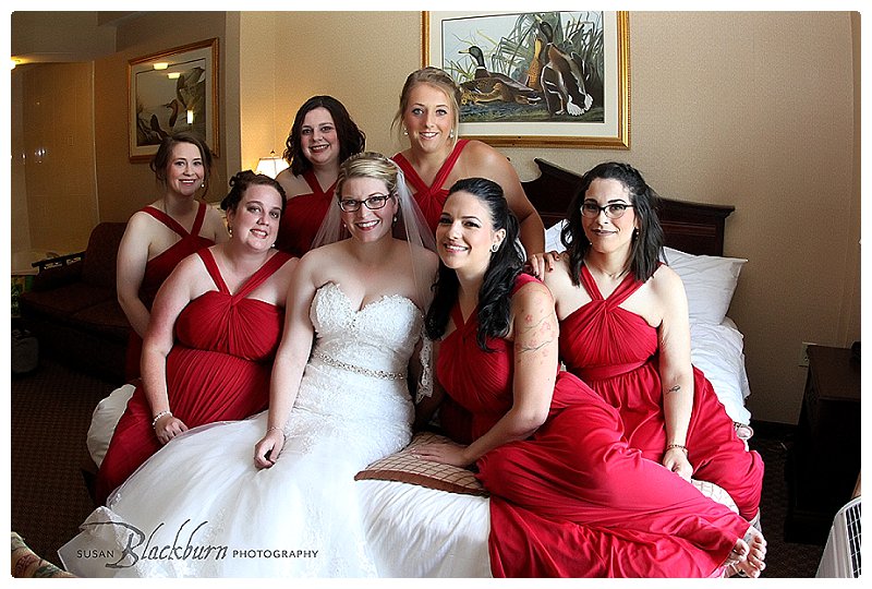 Bridal Party Photo Ft. William Henry