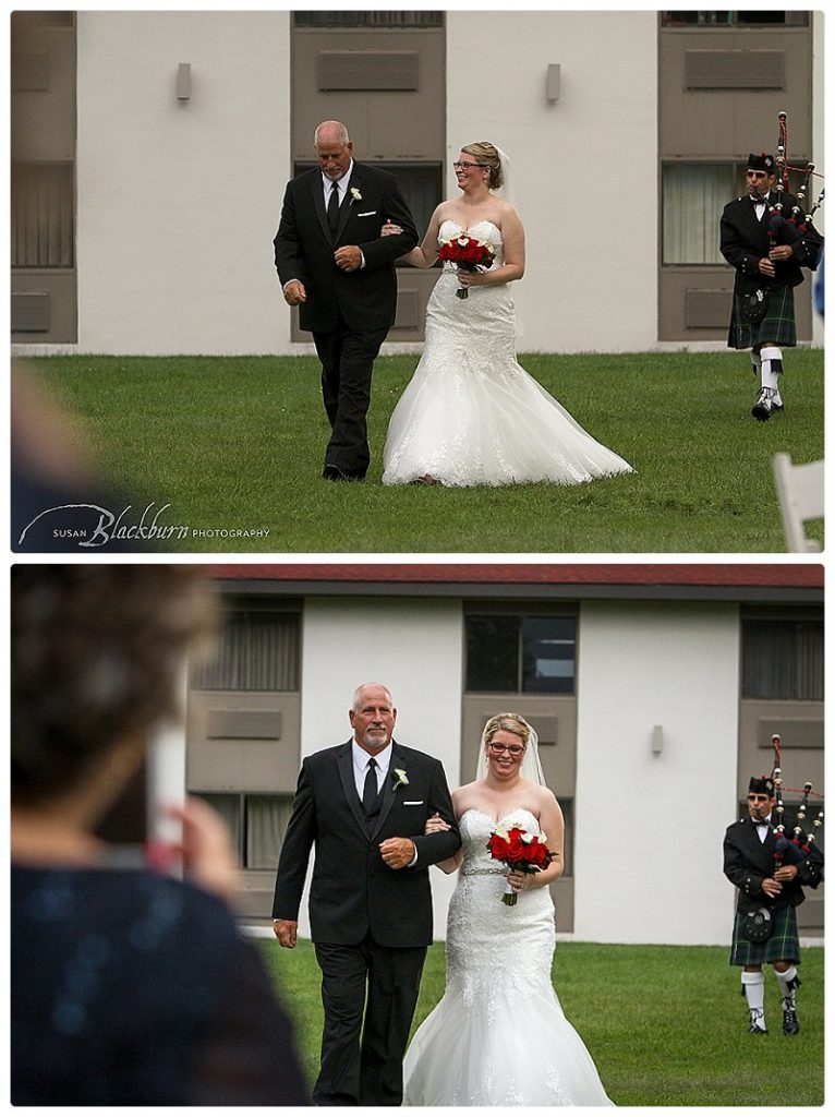 Lake George Outdoor Wedding Ceremony Photos