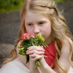 Summer Wedding Mansion Saratoga Flower Girl