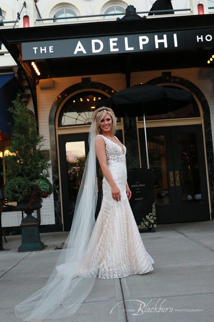Saratoga Springs NY Adelphi Hotel Weddng Photo