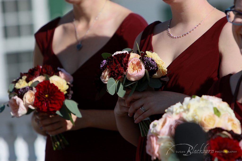 Lake George Fall Wedding Photo