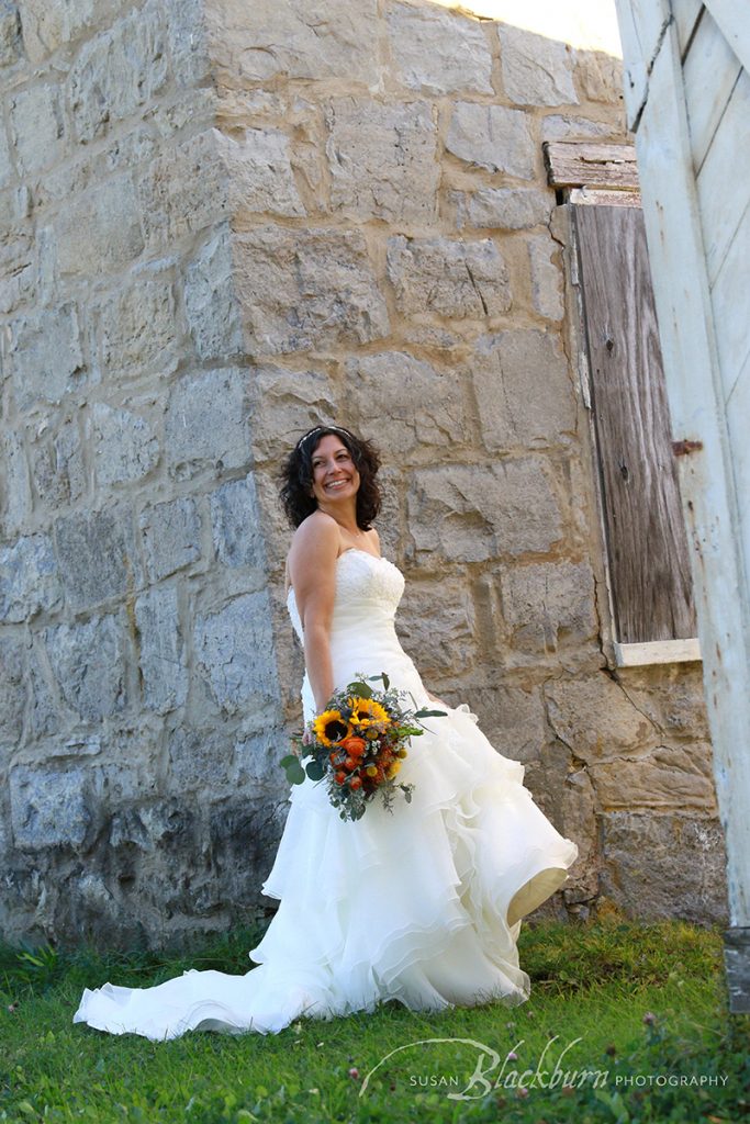 Fall Upstate NY Rustic Wedding Photo