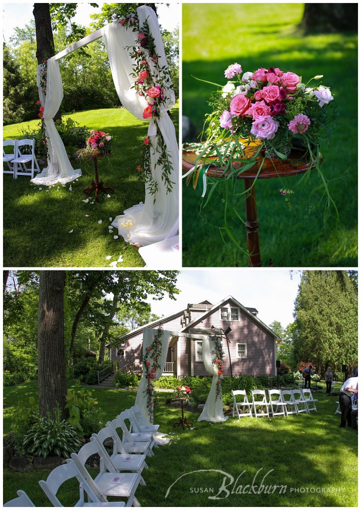 Mansion Saratoga Wedding Ceremony Photo