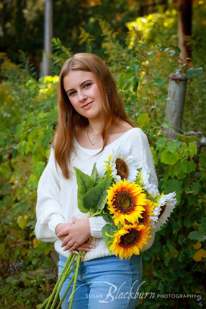 Saratoga Springs NY location Senior Portraits