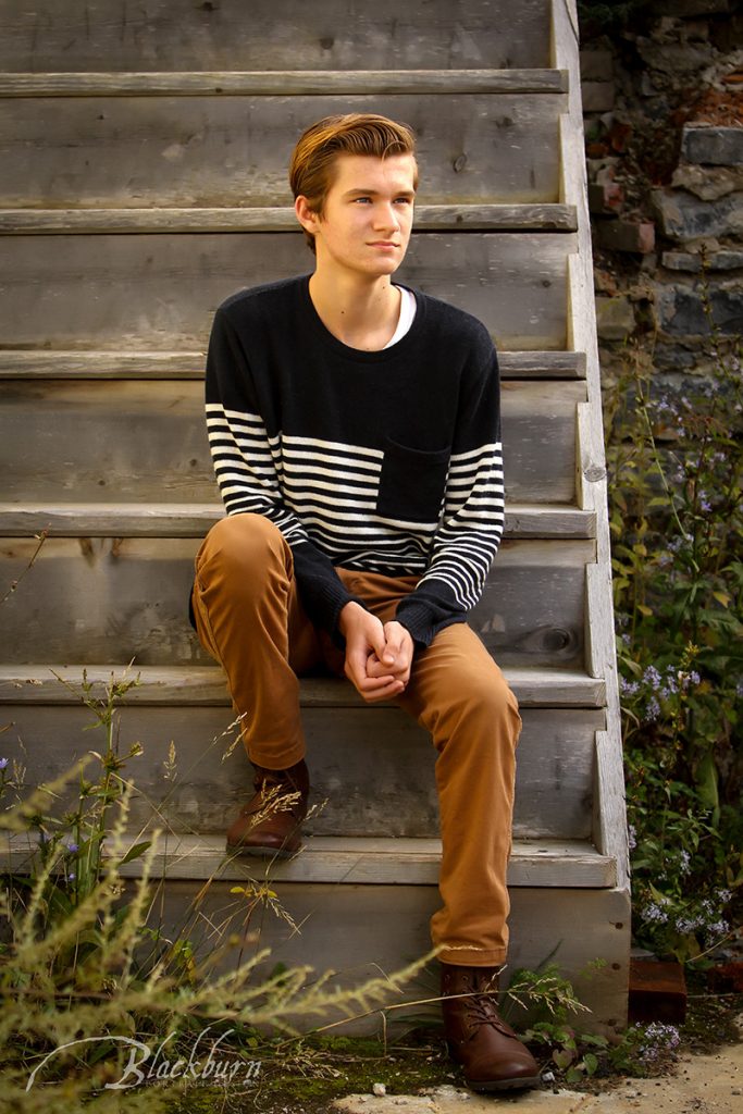 Upstate NY High School SeniorGuy Portrait